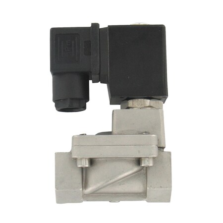 Dwyer Instruments 2-way 316SS solenoid valve, 1-1/4in, 7.28-188.5 psi, FKM seal, 110 VAC SBSV-S7F1